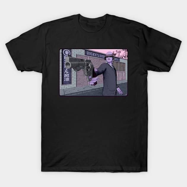 Backstreet Gunslinger T-Shirt by Mist Grafik